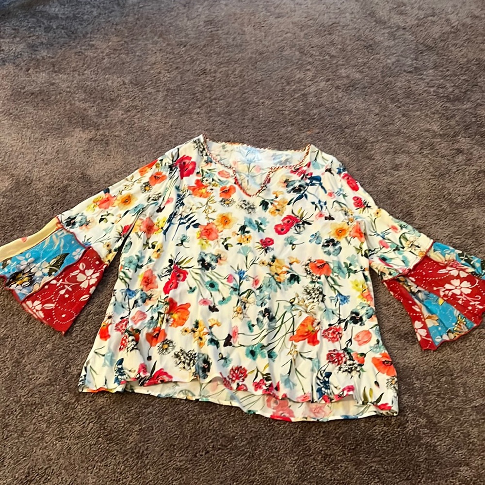 Mixed media Blouse
